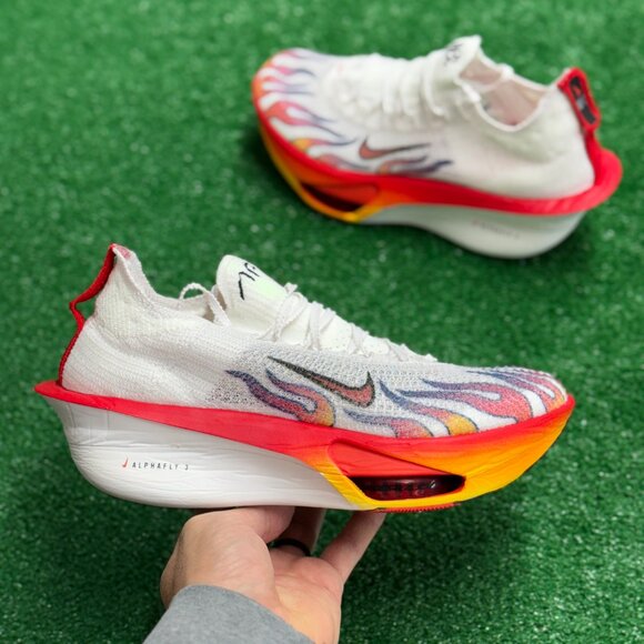 Nike Air Zoom Alphafly Next% 3 Ekiden Mens Running HQ3501-100 VNDS Sz 8.5 - Picture 1 of 7